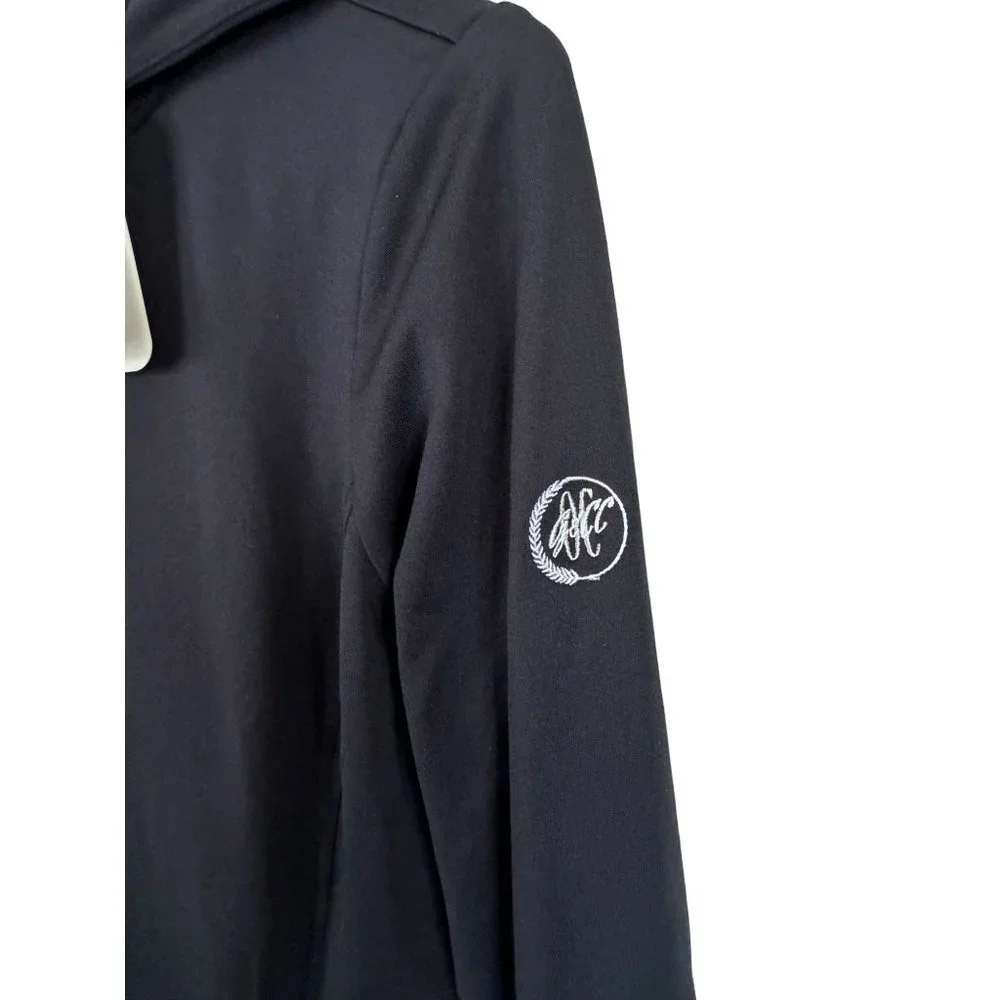 NWT Epny Golf EP New York Hooded Zip Pullover Black Woman's Medium UV50 |‎ z1 - Picture 3 of 9